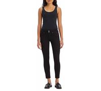 Levi's 711 Double Button Vaqueros, Negro (Night Is Black), 27W / 28L para Mujer