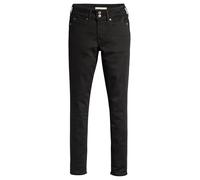 Levi's 711 Double Button Vaqueros, Soft Black, 30W / 32L para Mujer