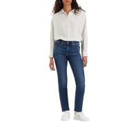 Levi's Mujer 712 Slim, Blue Wave Dark, 33W / 32L