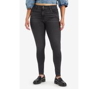 Levi's 720 Hirise Super Skinny Black Mustang Talla: W23L30 | Vaqueros Skinny Outlet | Mujer | Negro