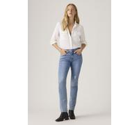 Levi's 724 High Rise Straight Broken Progress Talla: W29L30 | Pantalones Rectos Outlet | Mujer