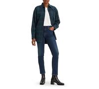 Levi's 724 High Rise Straight, Vaqueros Mujer, Blue Swell, 27W / 30L