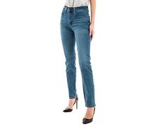 Levi's 724 High Rise Straight, Vaqueros Mujer, Blue Wave Mid, 31W / 30L