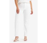 Levi's 724 Straight Jeans White Talla: W32L30 | Vaqueros Rectos Outlet | Mujer | Blanco