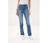 Levi's 725 HIGH RISE BOOTCUT MED INDIGO - WORN 26 X 32 Azul