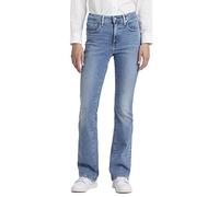 Levi's 725 High Rise Bootcut Vaqueros, Blue Wave Light, 28W / 34L Mujer