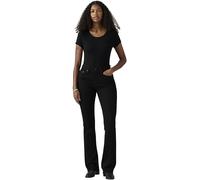 Levi's 725 High Rise Bootcut Vaqueros, Midnight Gaze - Black, 28W / 30L Mujer