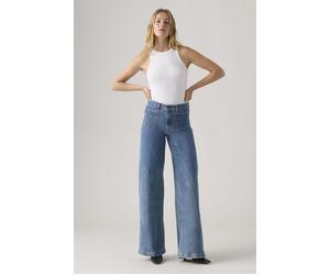 Levi's 728™ Tailored High Rise Wide Leg Jeans Blue Talla: W25L32 | Pantalones Outlet | Mujer | Azul
