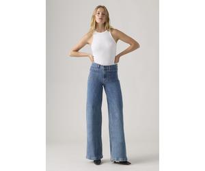 Levi's 728™ Tailored High Rise Wide Leg Jeans Blue Talla: W31L32 | Pantalones Outlet | Mujer | Azul