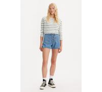 Levi's 80S Mom Short Patch Pckt 24 Azul