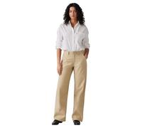 Levi's 90S Straight Pantalón, Travertine, 28W / 30L Mujeres