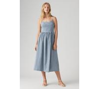 Levi's Alessie Bustier Dress Mischa Stripe Deni Talla: L | Vestidos midi Outlet | Mujer |