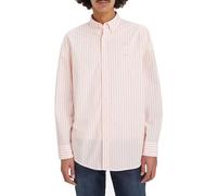 Levi's Auténtico botón Abajo Rosas Down Ross, Dean Stripe Pink Ici, S Hombre