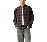 Levi'S Auténtico botón Down Chocolate GMT Dye