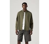 Levi's Authentic Button Down Camiseta, Cycle Olive Garment, S Hombres