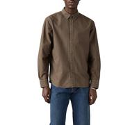 Levi's Authentic Button Down Camisa Abotonada, Caqui Green Garment, S Hombres