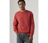 Levi's Hombre Sudadera de Cuello Redondo Authentic Garment Dye Jalapeno Red M