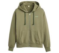 Levi's Authentic Full Zip Moss Olive Garment Dy