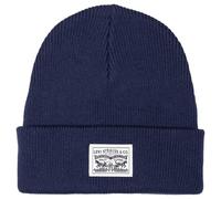 Levi's Backpatch Beanie, Navy Blue, Un hombre, azul marino, Talla única