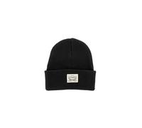 Levi's Backpatch Beanie, Regular Black, Un Hombre, Black normal, Talla única