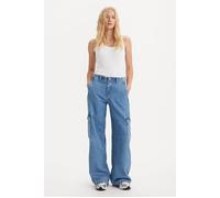 Levi's Baggy Straight Jeans Blue Talla: W26L30 | Vaqueros Rectos Outlet | Mujer | Azul