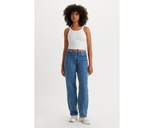 Levi's Baggy Straight Jeans Blue Talla: W29L32 | Vaqueros Rectos Outlet | Mujer | Azul