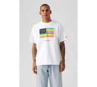 Levi's Band Tee New Order Usa White Graphic Talla: M | Camisetas con Decoración Impresa Outlet | Hombre | Blanco