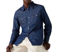 Levi's Barstow Western Standard Camisa Hombre, Indigo Rinse, XS