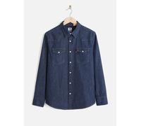 Levi's Barstow Western Standard Camisa Hombre, Indigo Rinse, XL