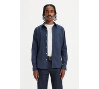 Levi's Long-Sleeve Battery Housemark Slim Camisa, Naval Academy, M Hombre