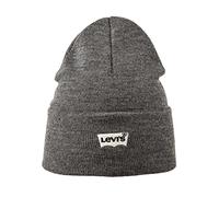 Levi's Batwing Embroidered Slouchy Beanie, Gorro de Punto Hombre, Gris (Regular Grey), Talla Única