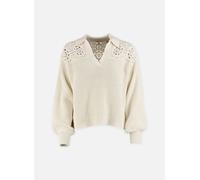 Levi's® Bianca Crochet Polo Sweater-0059W M Blanco