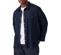 Levi's Big & Tall Classic Western Camisa abotonada Hombre Red Cast Rinse Takedown (Azul) XXXX-Large