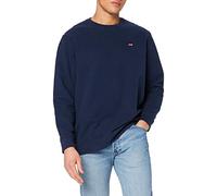 Levi's Big & Tall Original Housemark Crew Sweatshirt Hombre, Blue, 1XL