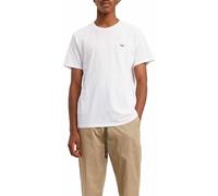 Levi's Big & Tall Original Housemark Tee Camiseta, White +, 4XL Hombre