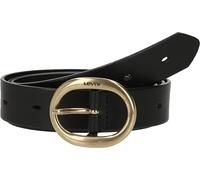 Levi's Billy Plaque Belt cinturón, Dark Brown, 95 para Hombre