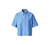 LEVI'S ® Blusa 'Harlie Short Sleeve Cropped Shirt' azul / blanco XS azul / blanco