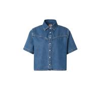LEVI'S ® Blusa 'Logan Short Sleeve Denim Shirt' azul denim S azul denim