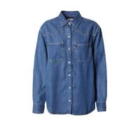 Levi's TEODORA WESTERN SHIRT MED INDIGO - WORN XS Azul
