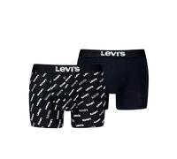 Levi's Boxer Ropa Interior, Black/Blanco, S Hombre