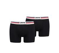 Levi's Boxer Ropa interior, Negro Black 843, XXL Hombre
