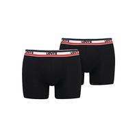LEVI'S ® Calzoncillo boxer navy / rojo / negro / blanco, Talla S