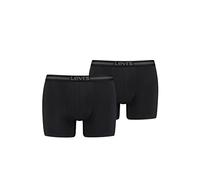 Levi's Boxer Ropa interior, Negro (Jet Black), S Hombre