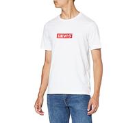 Levi's Boxtab Graphic Tee, Camiseta Hombre, Blanco (Boxtab Ss T2 White 0000), Small