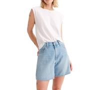 Levi's Boxy Tank Camiseta, Color Blanco, XXS para Mujer