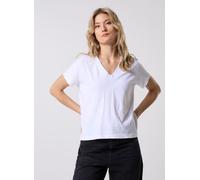 Levi's BOXY VNECK TEE NEUTRALS S Blanco