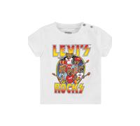 Levi's Boys Rock And Roll Tee Bright White Talla: 12M | Camisetas Outlet | kids | Blanco