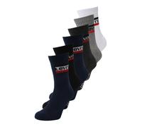 LEVI'S ® Calcetines azul / gris moteado / negro / blanco 35-38 azul / gris moteado / negro / blanco