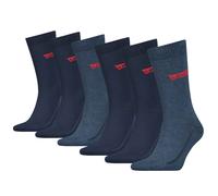 LEVI'S ® Calcetines navy / azul oscuro / rojo sangre 43-46 navy / azul oscuro / rojo sangre