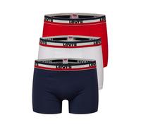 LEVI'S ® Calzoncillo boxer azul oscuro / rojo / blanco XL azul oscuro / rojo / blanco